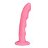 Strap-on Dildo aus Silikon in Pink_