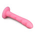 Strap-on Dildo aus Silikon in Pink_