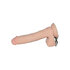 Realistischer Vibrator (23,5 cm) mit Hoden_