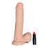 Realistischer Vibrator (23,5 cm) mit Hoden_