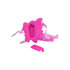 Butterfly Auflegevibrator in Pink mit Dildo_