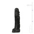 All Black Realistischer Dildo 22 cm in Schwarz_