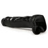 All Black Realistischer Dildo 22 cm in Schwarz_