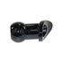 Hohler Buttplug 42 mm in Schwarz_