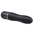 EasyToys Mini-Vibrator geriffelt in Schwarz_