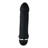 Vibrator aus Silikon in Schwarz mit Penis_