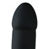 Vibrator aus Silikon in Schwarz mit Penis_