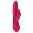 Rabbit Vibrator aus Silikon in Pink_