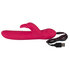 Rabbit Vibrator aus Silikon in Pink_