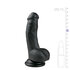 Realistischer schwarzer Dildo - 15 cm_