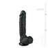 Realistischer schwarzer Dildo - 22,5 cm_