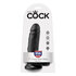 King Cock 17 cm Dildo mit Hoden Schwarz_