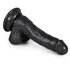 Realistischer 20,32 cm Dildo mit Strap-On Harness_