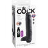 King Cock Spritzender Dildo 30 cm - Schwarz_