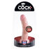 King Cock Plus 8, Realistischer Dildo, 20 cm - Fleischfarben_