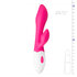 Silikon-G-Punkt Rabbit-Vibrator - Rosa/Weiß_