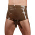 Latex-Pants mit Penis-Hoden-Hülle_