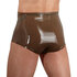 Latex-Pants mit Penis-Hoden-Hülle_