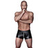 Wetlook Boxershorts mit Reißverschluss_