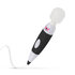 Pixey Mini Wand Vibrator - Schwarz_