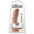 King Cock Dildo mit Hoden - 22 cm_