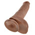 King Cock XL Dildo Mit Hoden - 27 cm_