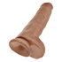 King Cock XL Dildo mit Hoden - 29 cm_