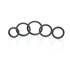 5-teiliges Silikon Penisring Set_
