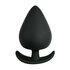Schwarzer Anker-Buttplug - Schwarz_