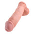 King Cock 27,5 cm Dildo mit Hoden_