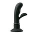 Schwarzer Vibrator aus Silikon_