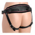 Tief ausgeschnittener Harness aus Leder mit Dildoring_