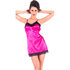 Vixson Satin-Nachthemd mit Spitze - pink_