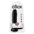 King Cock 20 cm Dildo mit Hoden Schwarz_