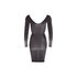 Cotelli Collection – Minikleid in Schwarz mit Glitter_