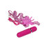 Auflegevibrator in Pink mit Bändchen_