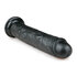 Realistischer schwarzer Dildo - 28,5 cm_