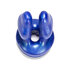 Oxballs hohler Buttplug mit Bunny-Ohren - Blau_