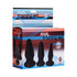 Buttplug-Kit aus Silikon in Schwarz_