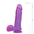 Crystal Jellies - 20 cm langer Dildo mit Saugnapf_