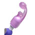 2-teiliges Set Wand Vibrator Aufsätze in Violett_