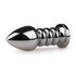 Silberfarbener Buttplug - Diamond_