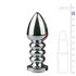 Silberfarbener Buttplug - Diamond_