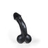 Bulder – Gebogener, realistischer Dildo in Schwarz_