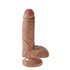 King Cock Dildo mit Hoden - 20 cm_