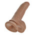 King Cock Dildo mit Hoden - 25 cm_