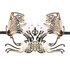 EasyToys – Durchbrochene venezianische Maske in Gold_