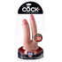 King Cock Plus Dual Density, Doppelte Penetration - Fleischfarben_