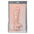 Realistischer XXL-Dildo mit Hoden- 34 cm_