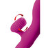 Whirl Silikon Rabbit Vibrator mit rotierenden kitzelnden Enden_